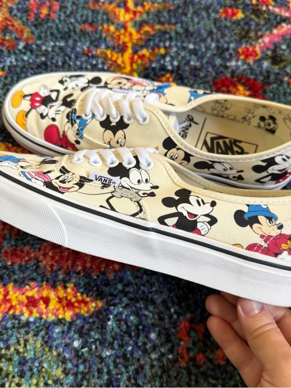 Rare Vans x Mickeys 90th birthday authentics Disney - Picture 7 of 13